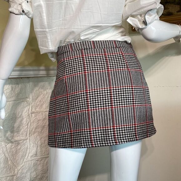 Forever 21 Skort Houndstooth Wool Blend - Picture 5 of 16